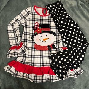 Emily Rose Snowman outfit